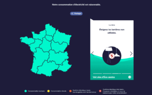 Ecowatt suivi état tension réseau électricité