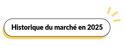 Historique 2025 du marché de l'électricité et du gaz